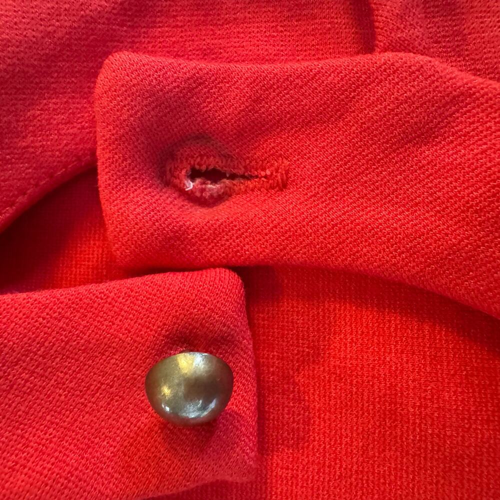 LULUS Stretchy dress fit and flare Delightful Surprise Salmon skater dress LARGE - Picture 4 of 12